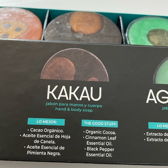 Hand & Body Soap Bar Set 100% Pure Natural Organic From Mexico Hand Made - Picture 10 of 10